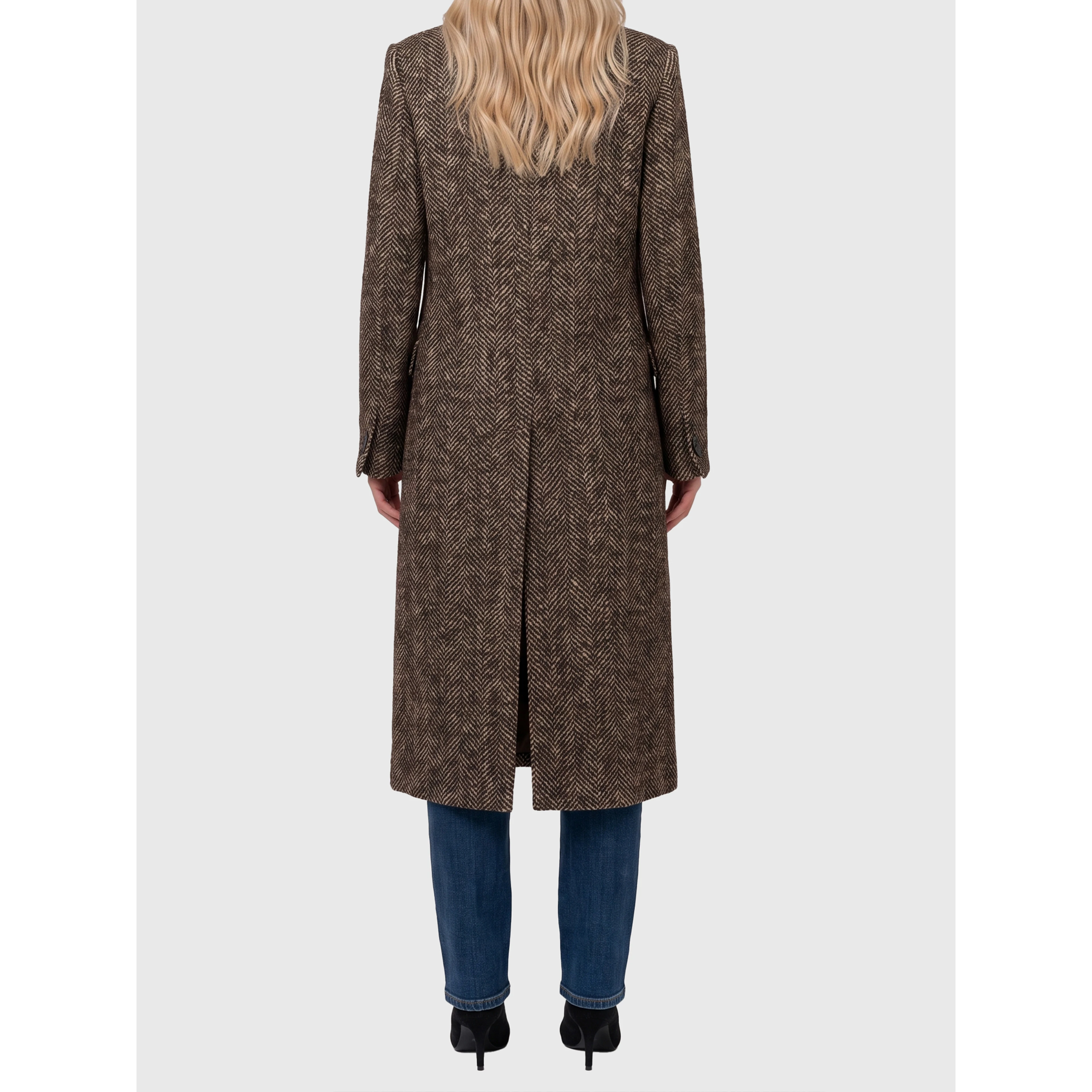 Amanda single-breasted coat