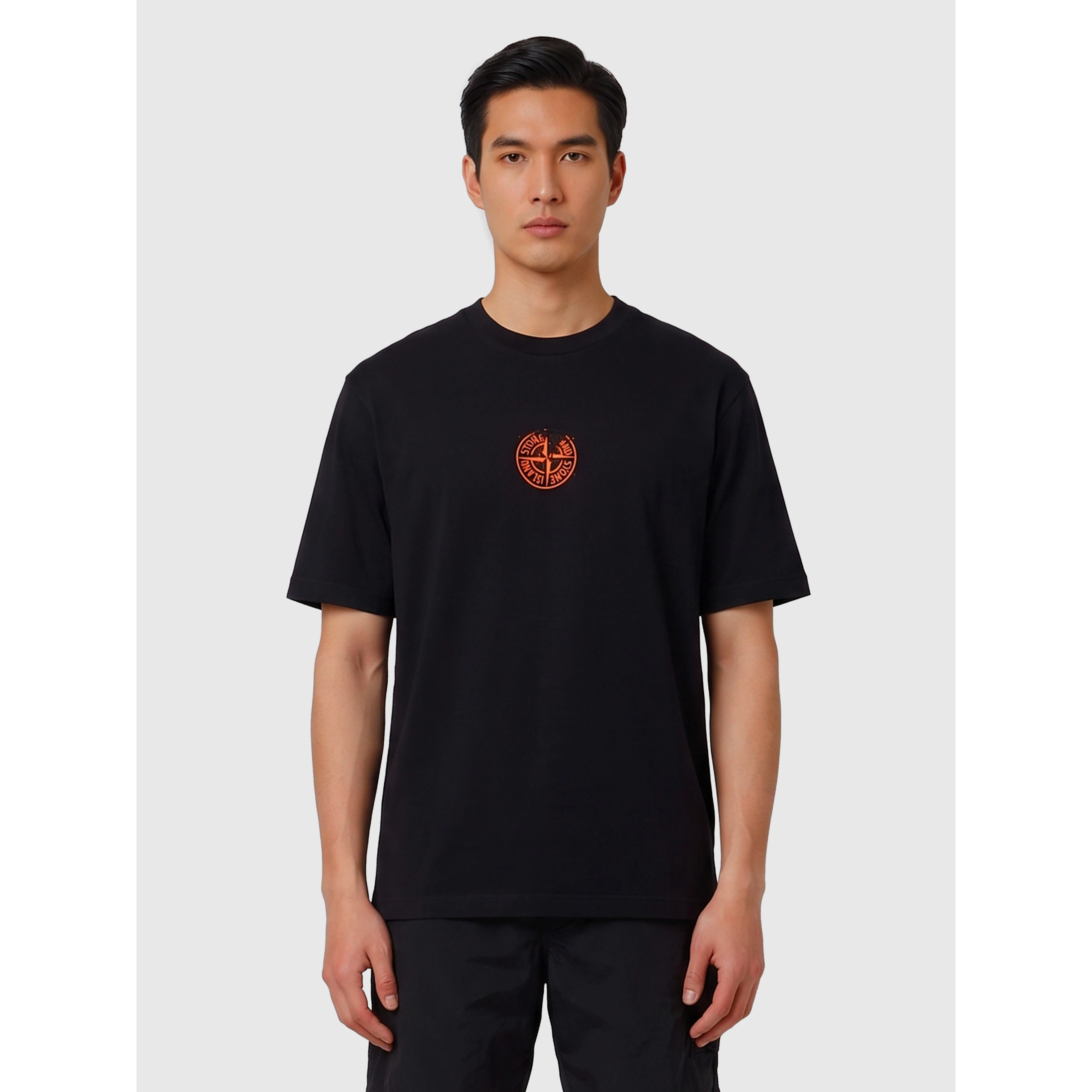 Vertical Placement print T-shirt