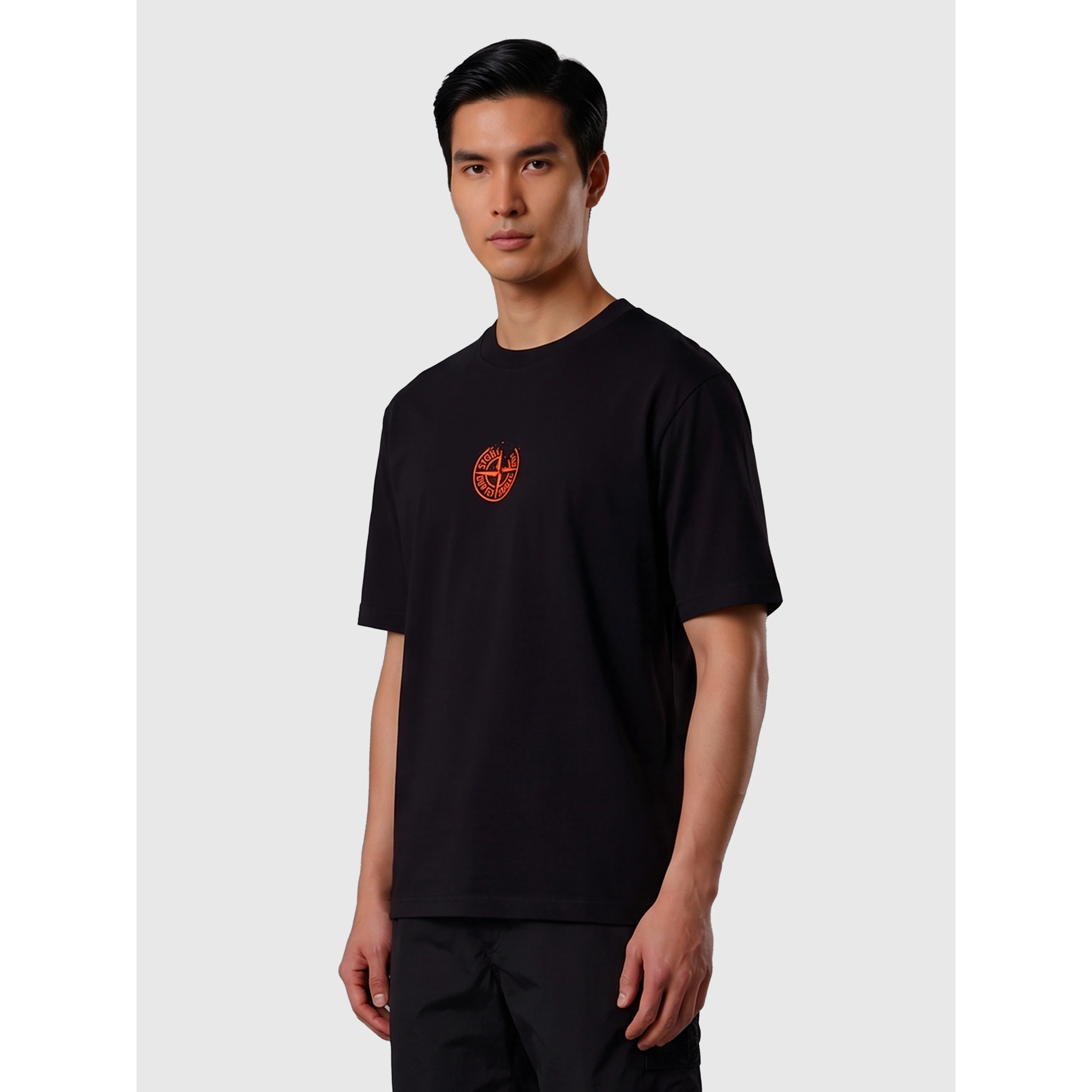 Vertical Placement print T-shirt