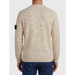 Ivory crewneck sweater