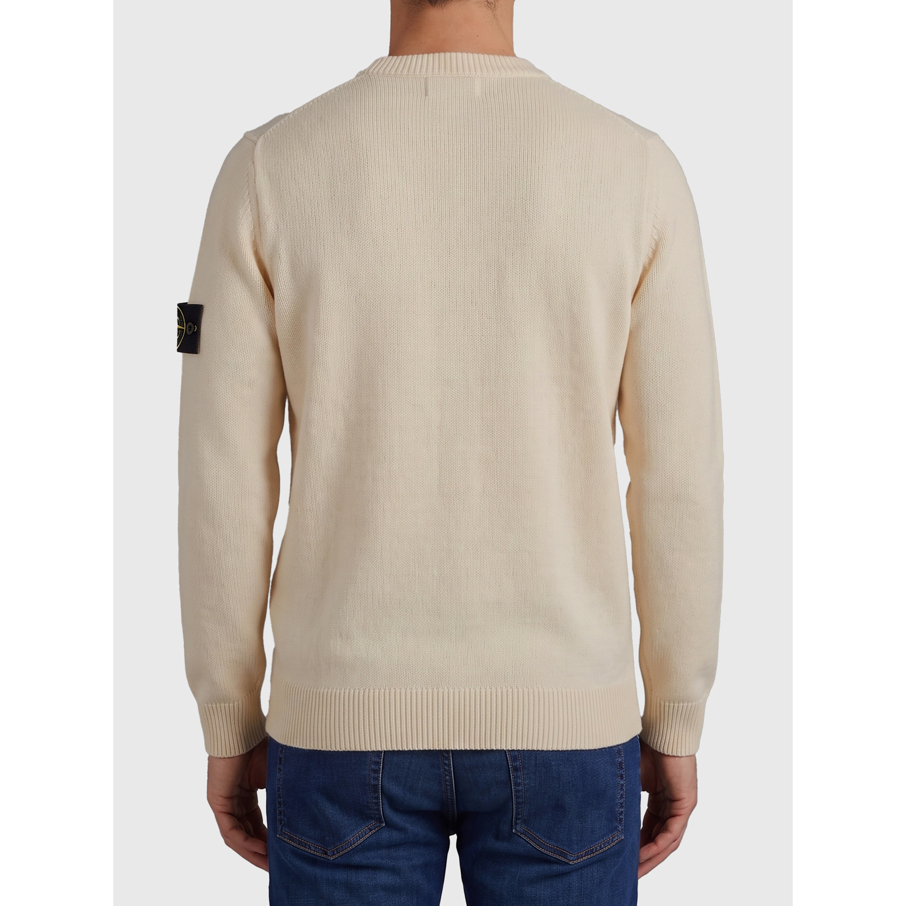 Ivory crewneck sweater