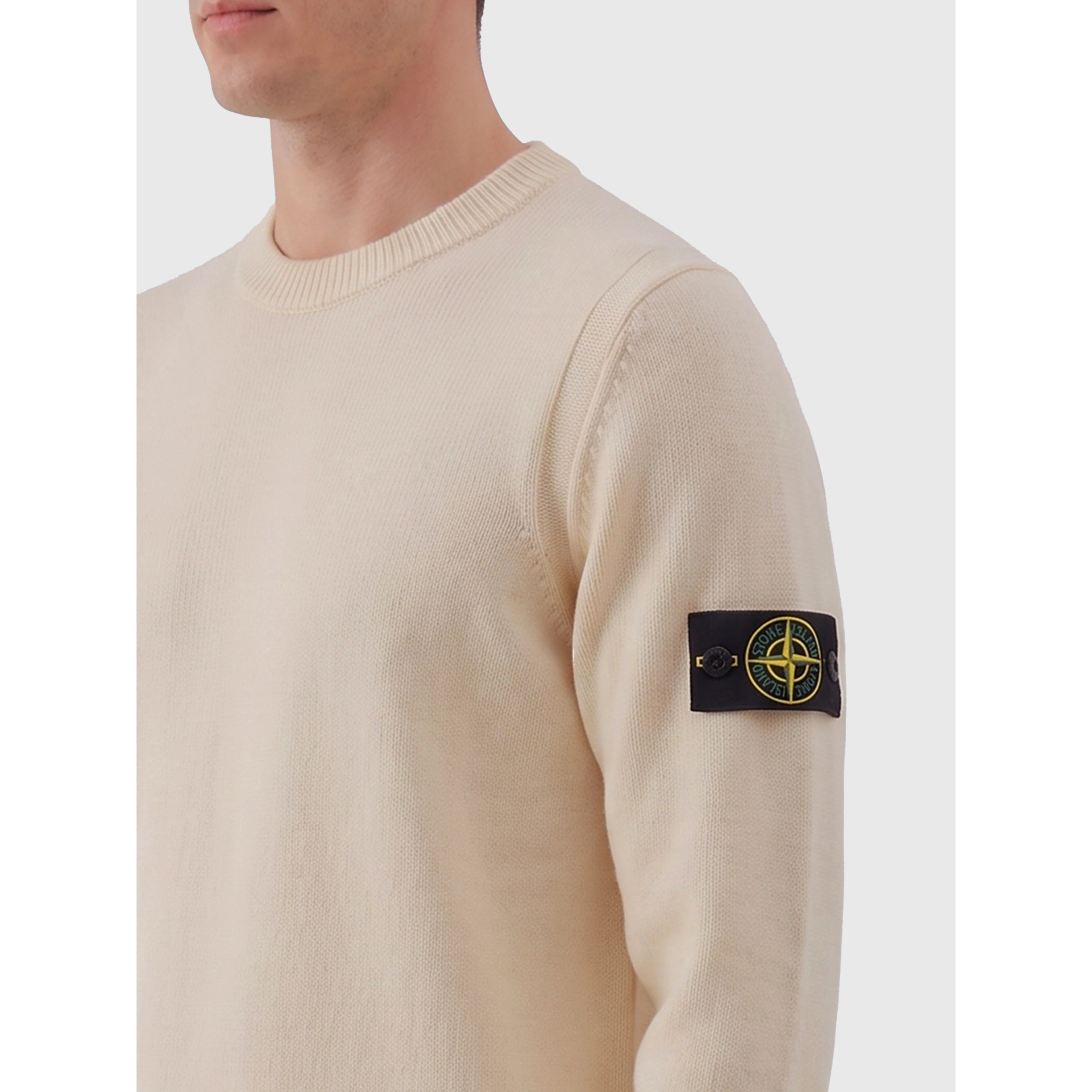 Ivory crewneck sweater