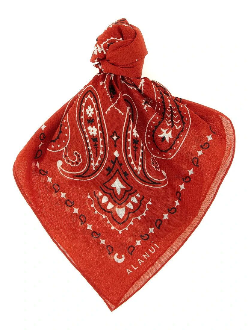 Multicolor Cotton Foulard