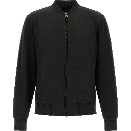 Black Cotton Sweatshirt