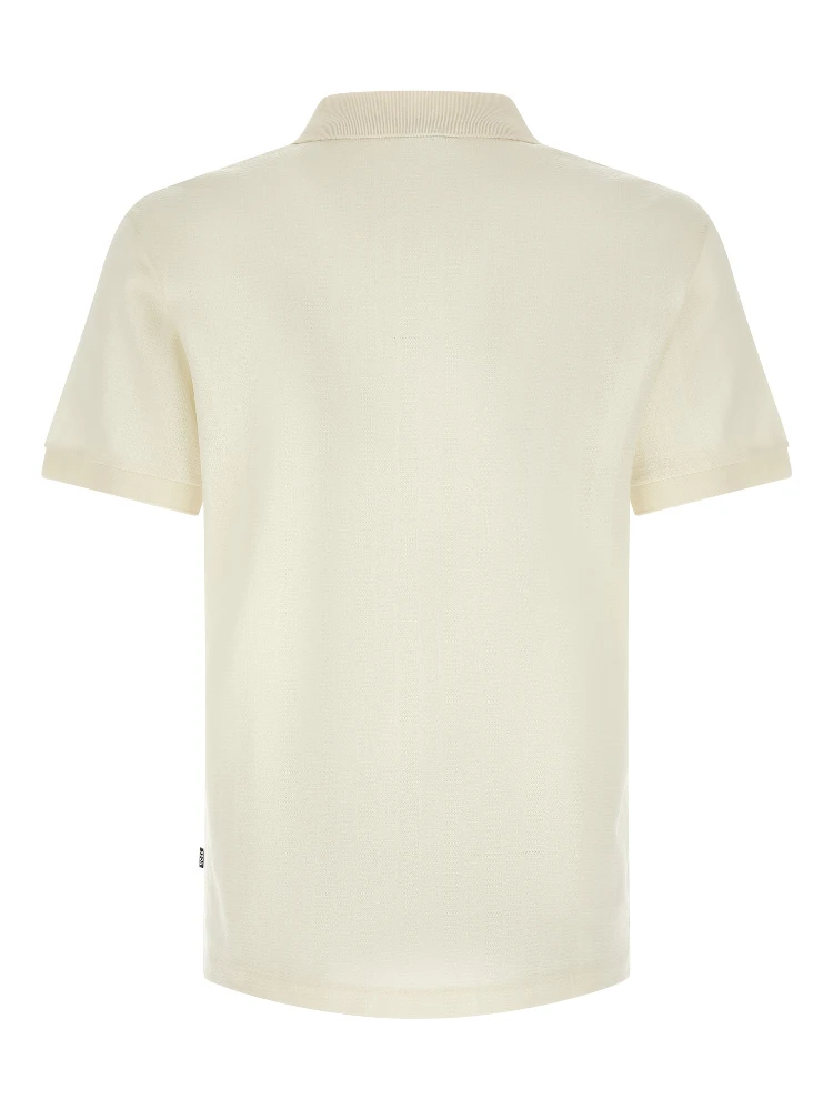 White Cotton Polo Shirt alternative