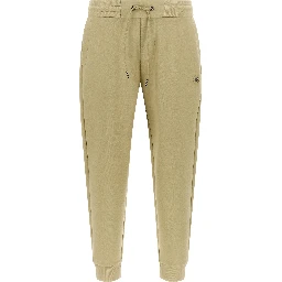 Beige Cotton Joggers (Workout Pants)