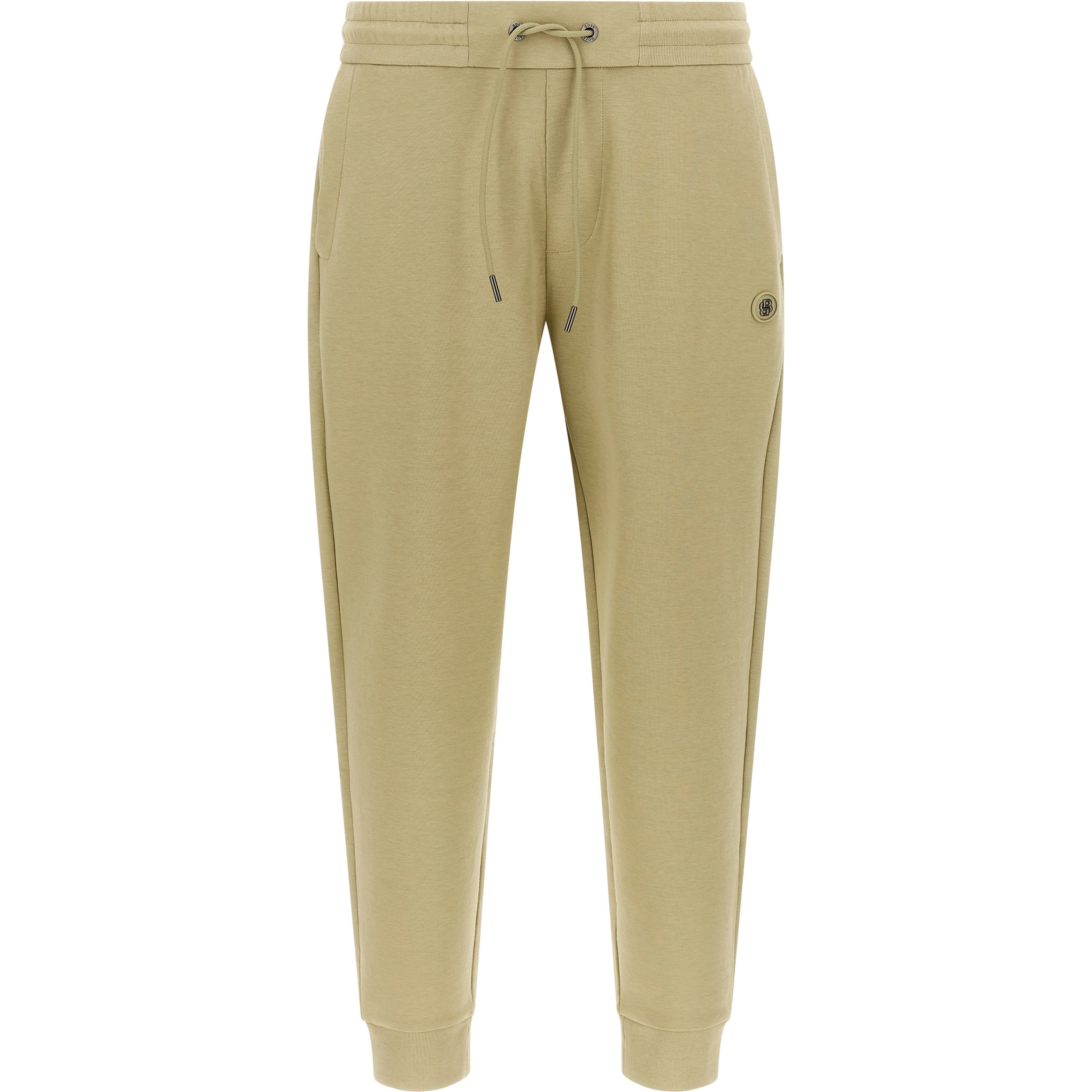 Beige Cotton Joggers (Workout Pants)