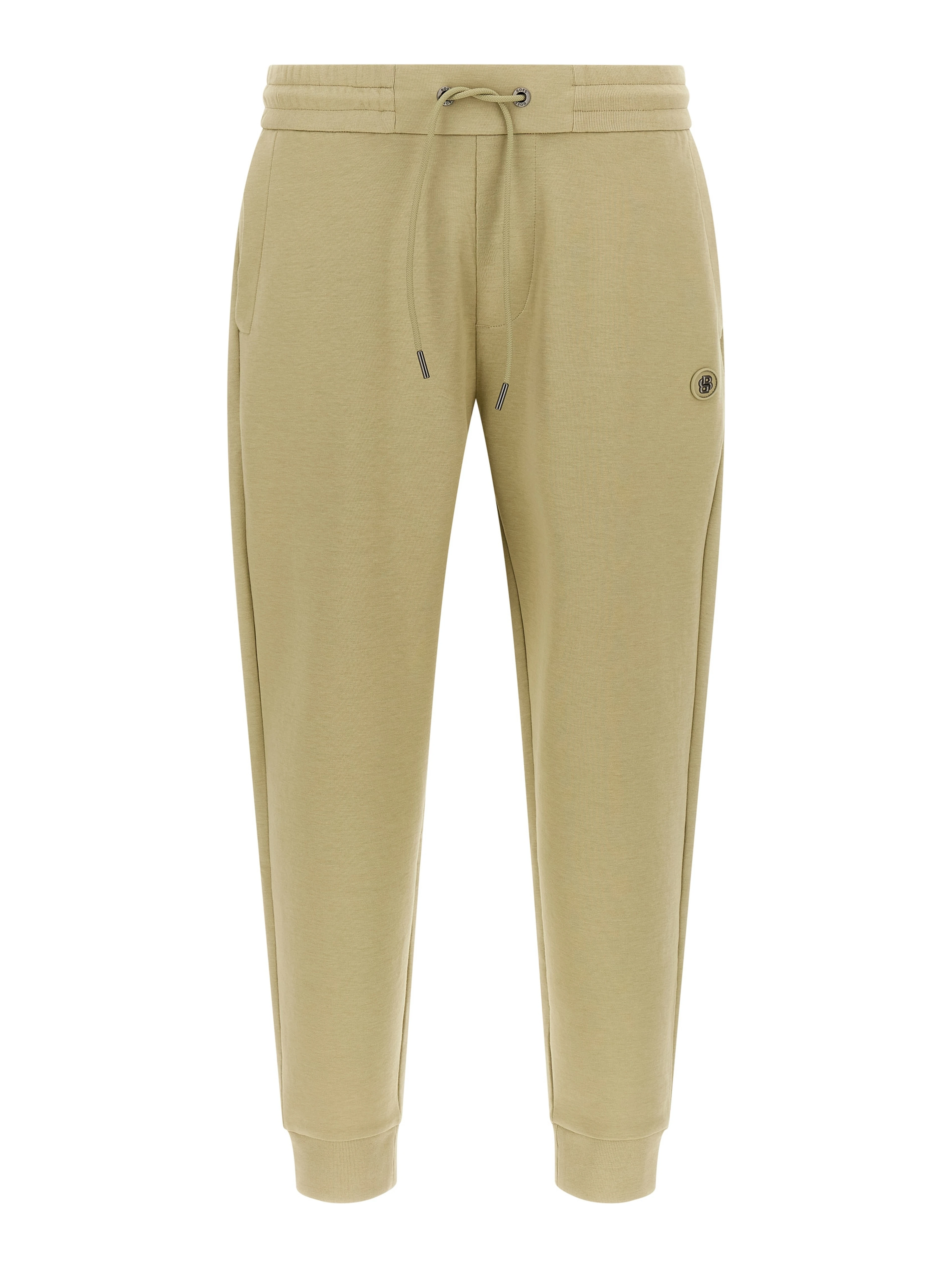 Beige Cotton Joggers (Workout Pants)