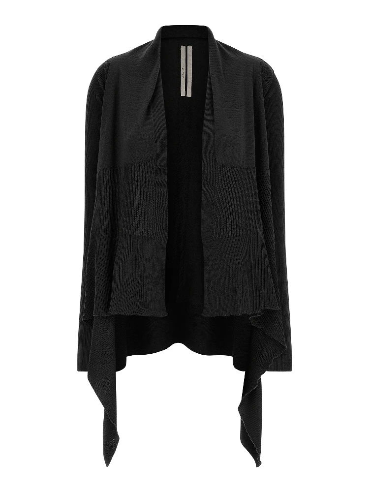 Black Cotton Cardigan