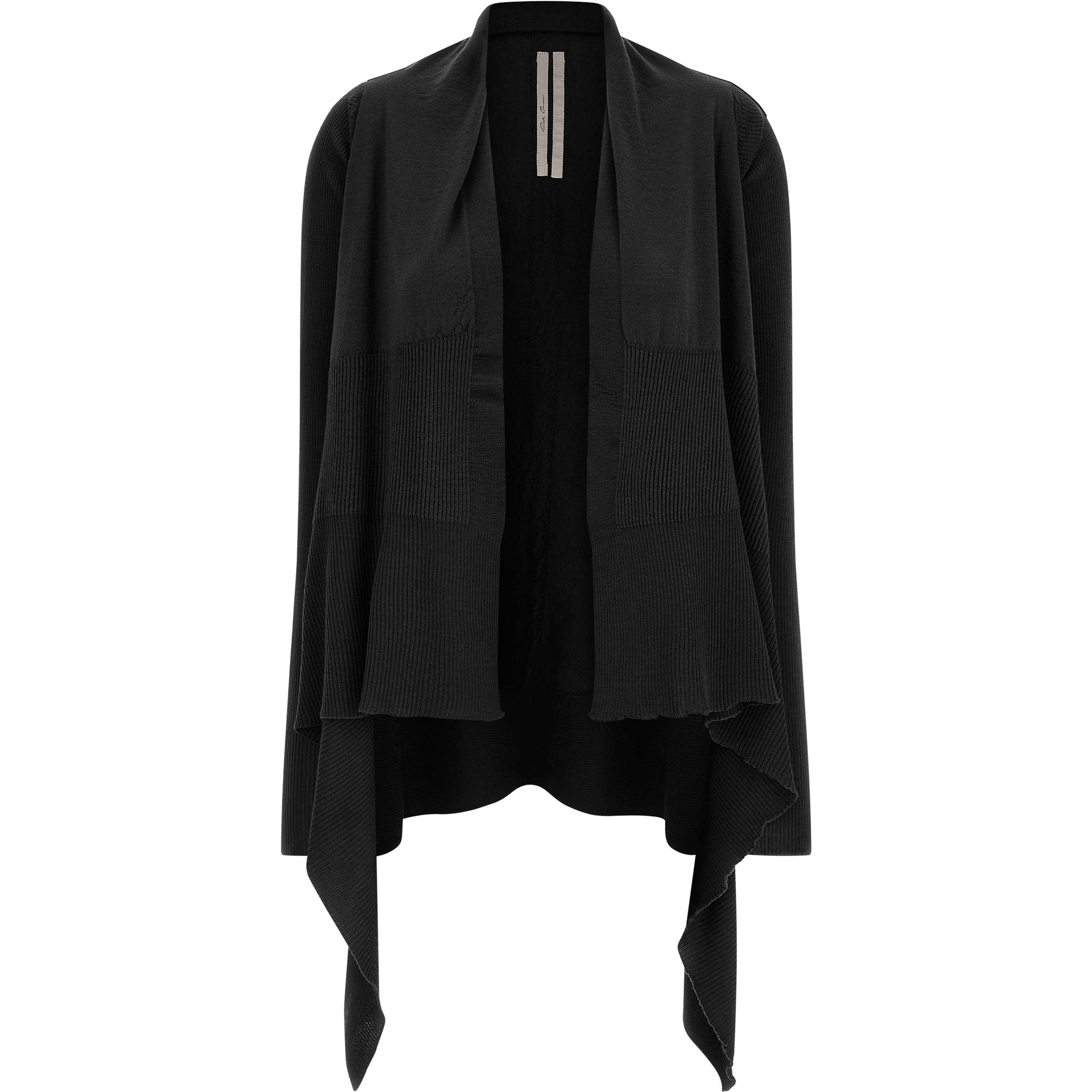Black Cotton Cardigan