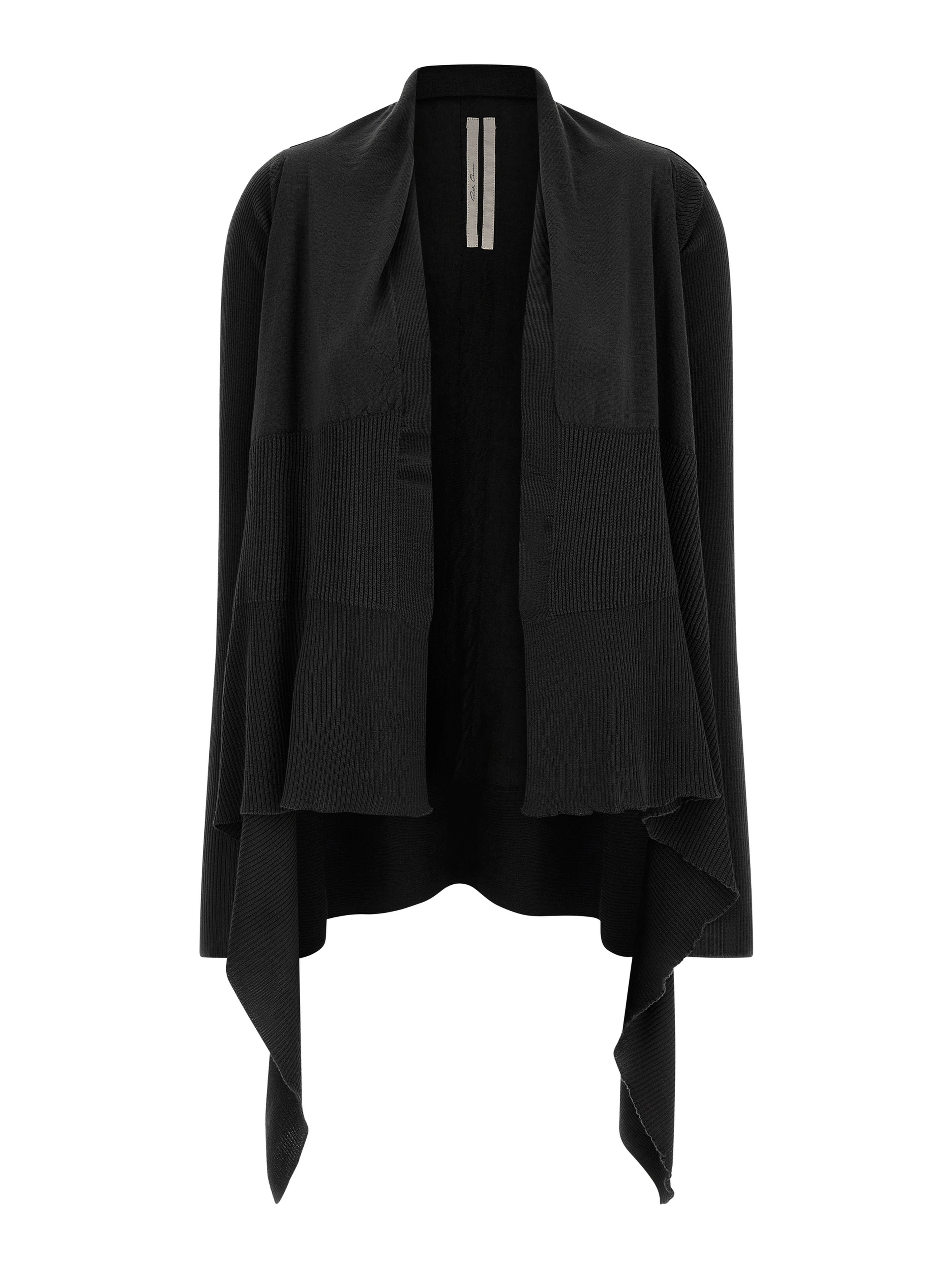Black Cotton Cardigan