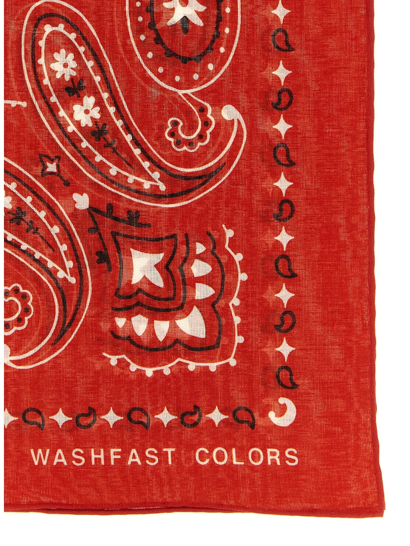 Multicolor Cotton Foulard