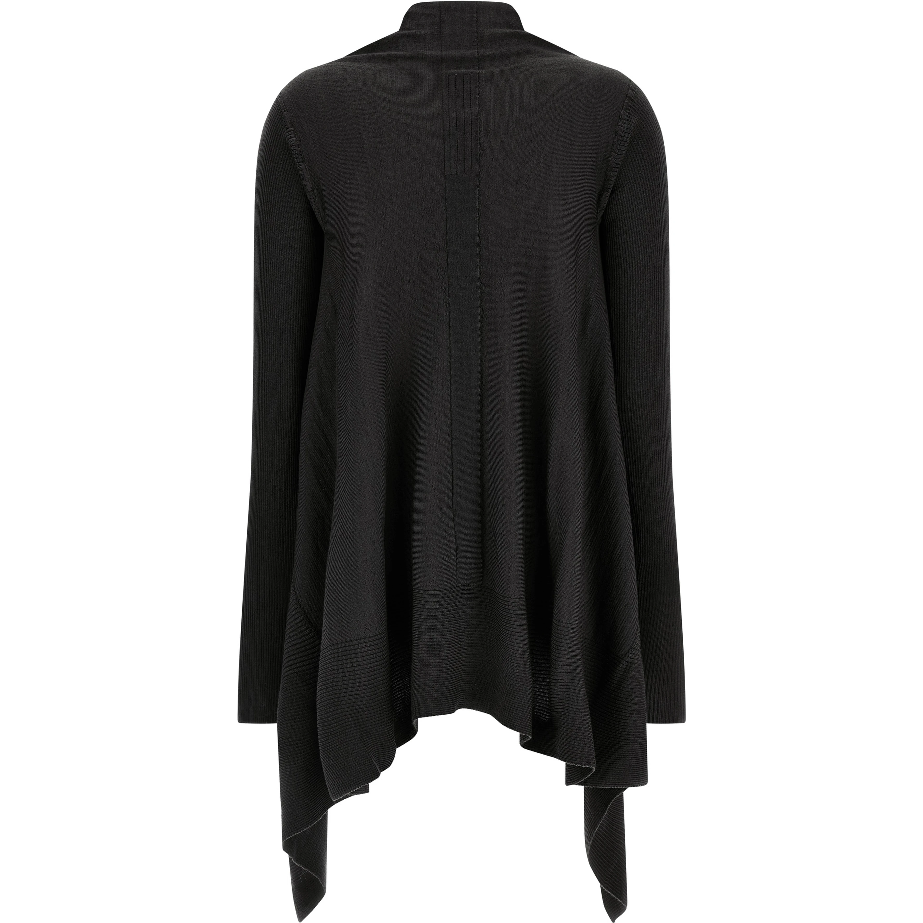 Black Cotton Cardigan