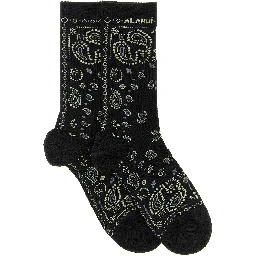 Black Cotton Socks