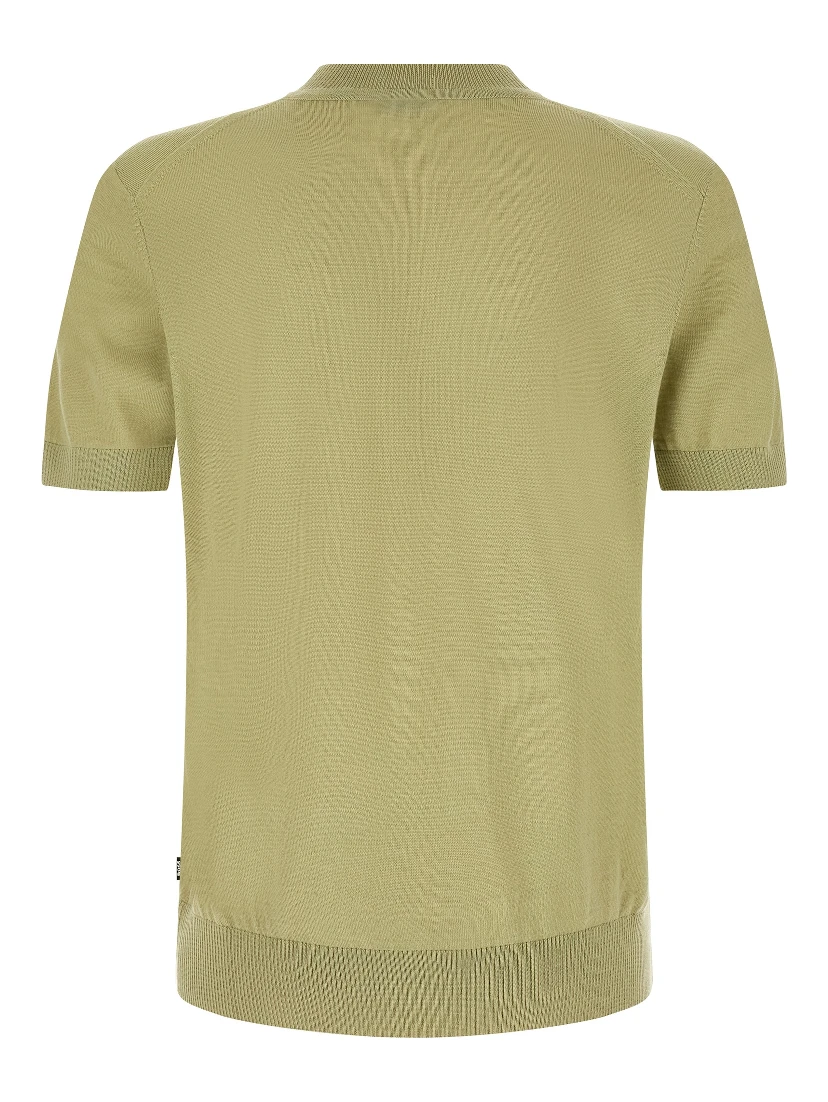 Bicolor Virgin Wool T-Shirt