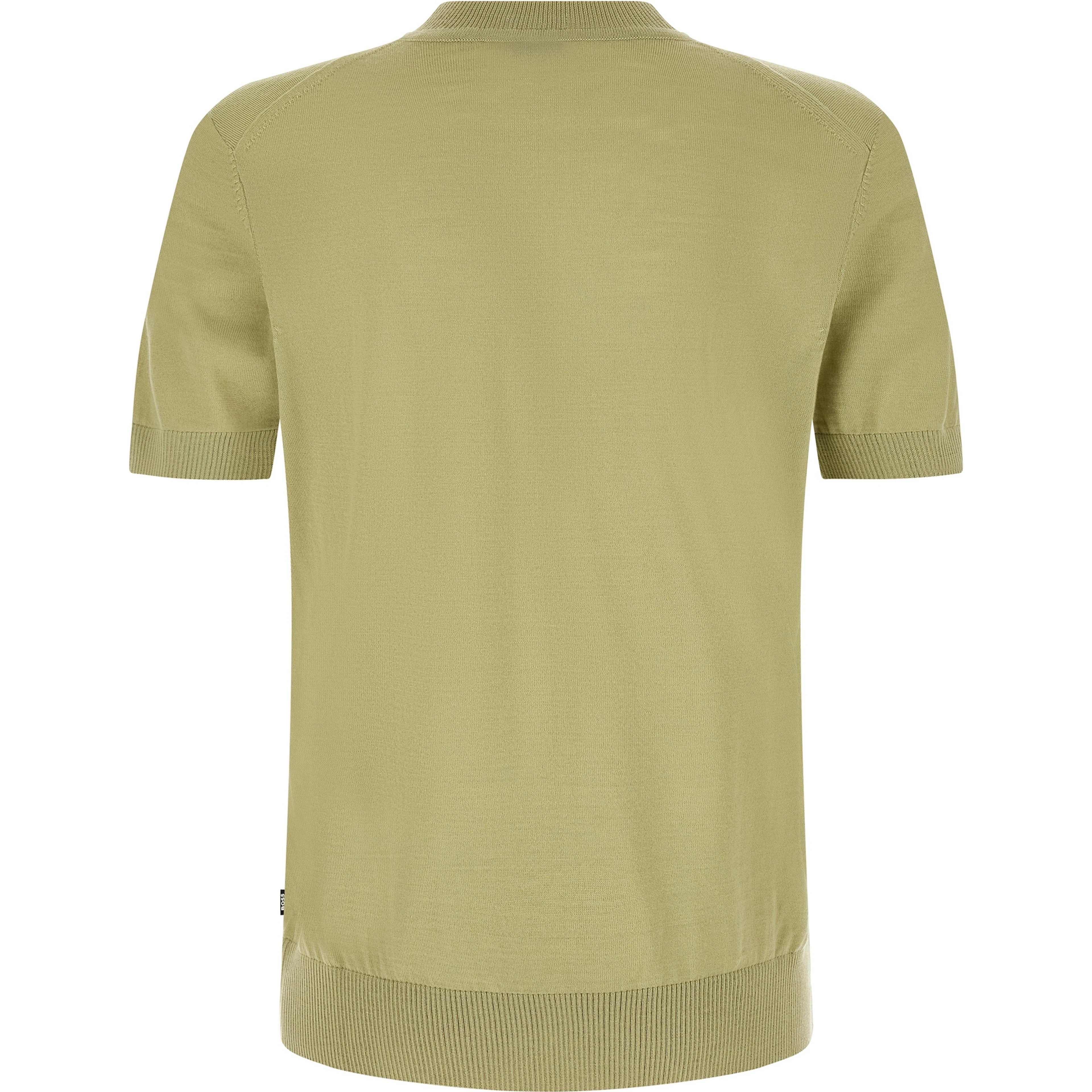 Bicolor Virgin Wool T-Shirt
