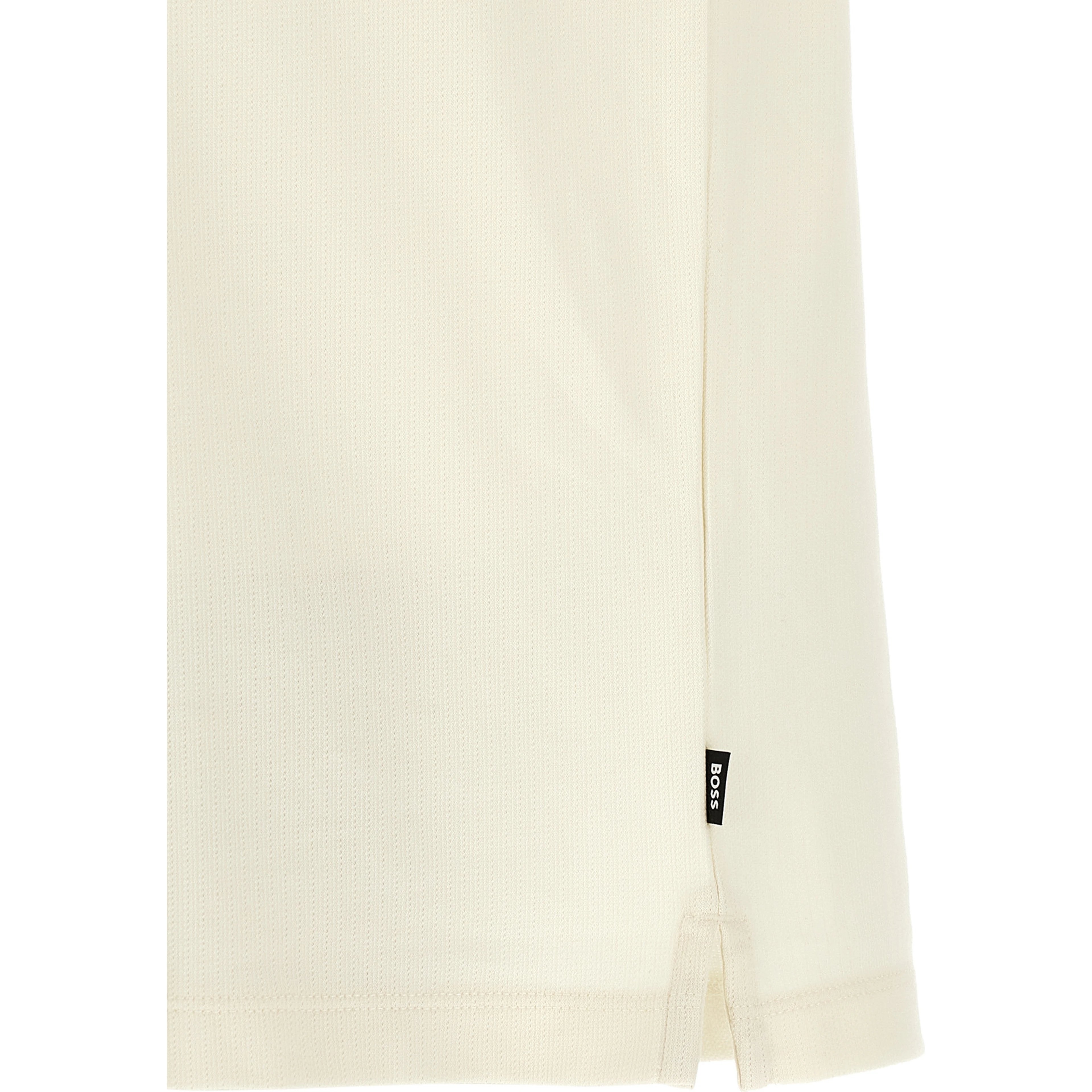 Beige Cotton Polo Shirt