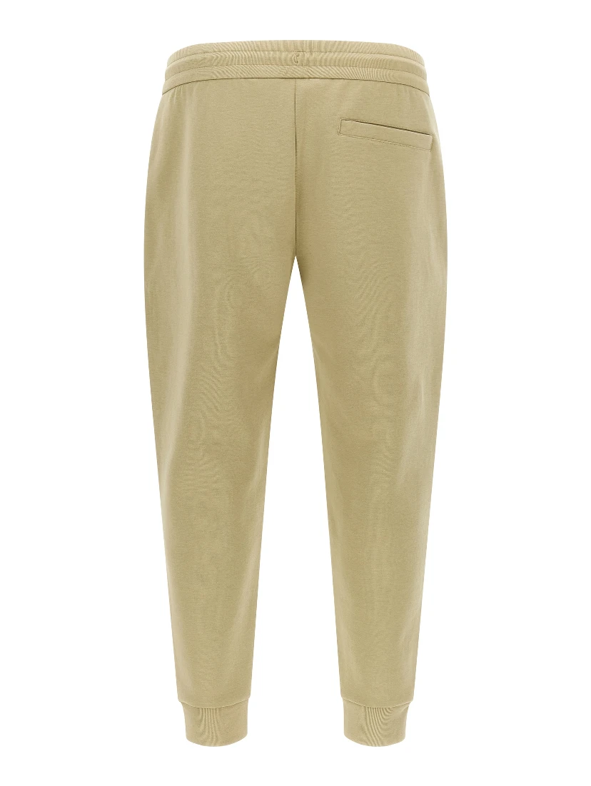 Beige Cotton Joggers (Workout Pants)