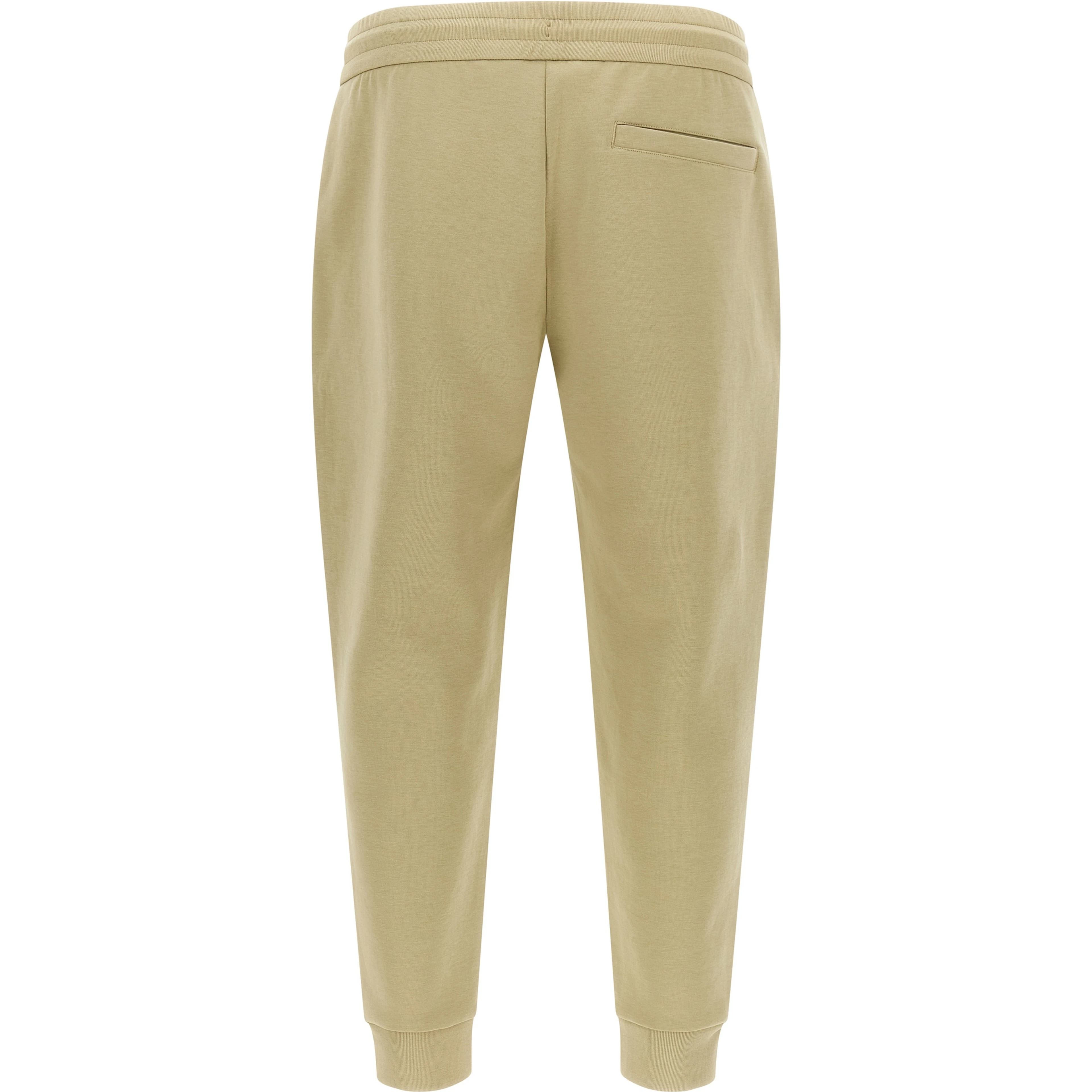 Beige Cotton Joggers (Workout Pants)