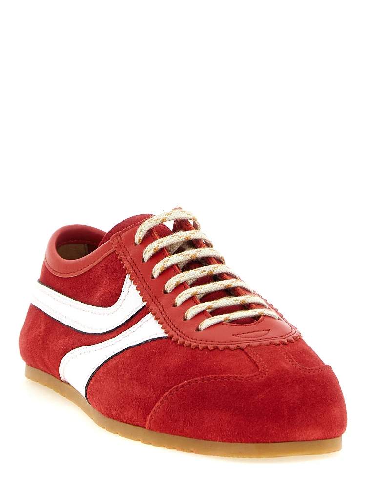 Multicolor Calfskin Athletic Sneakers alternative