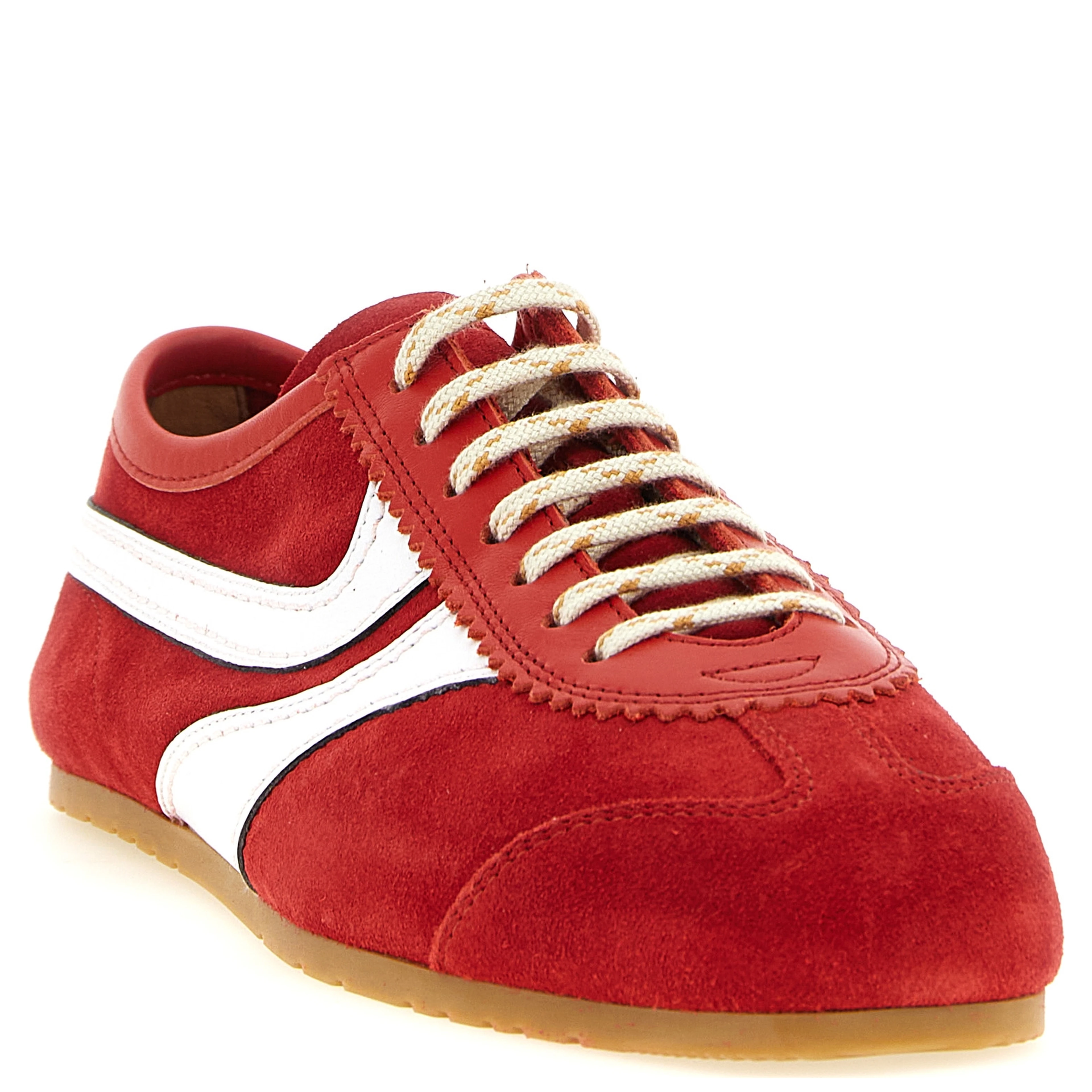 Multicolor Calfskin Athletic Sneakers