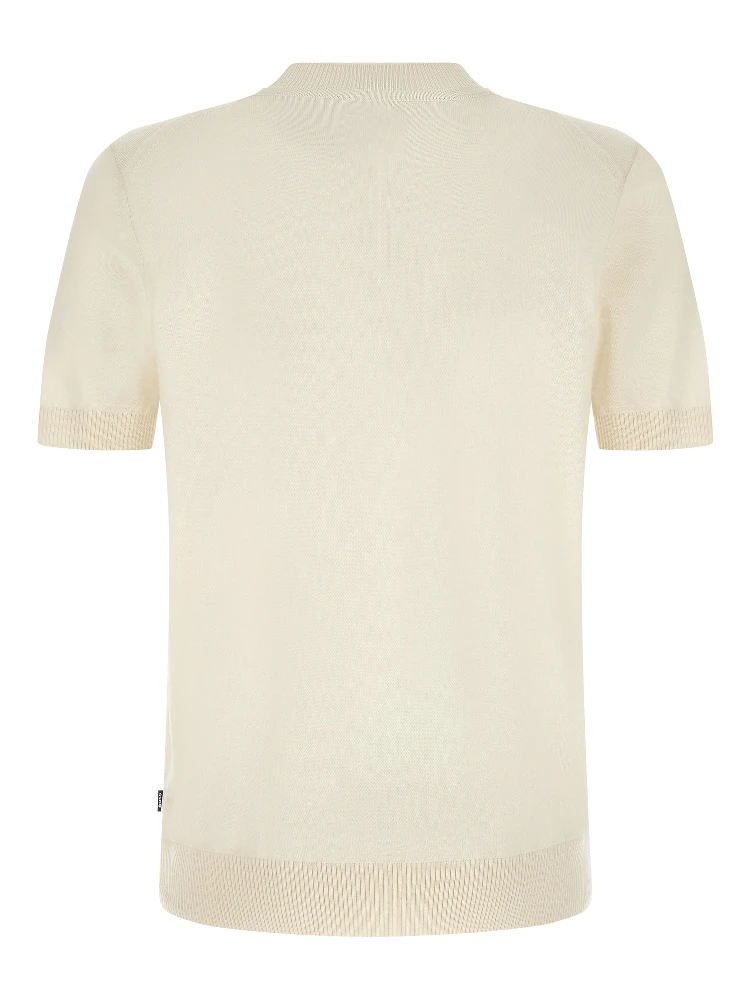 White Virgin Wool T-Shirt alternative