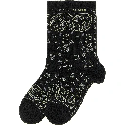 Black Cotton Socks