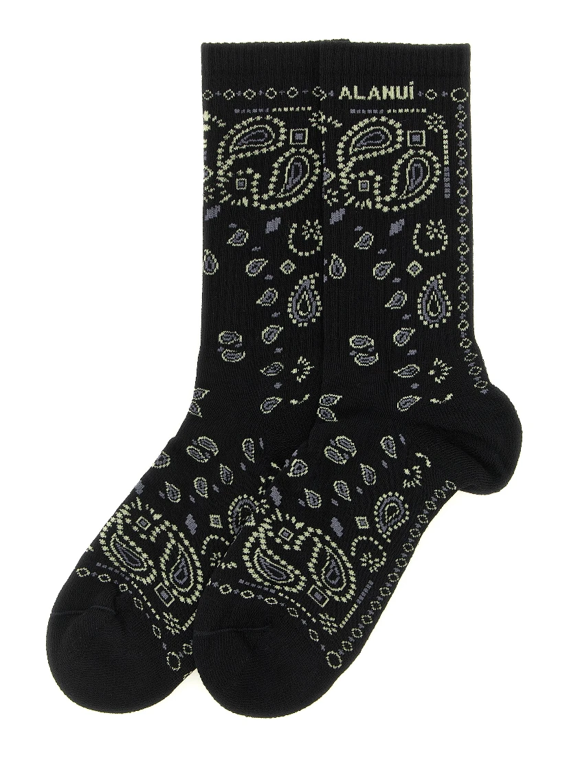 Black Cotton Socks
