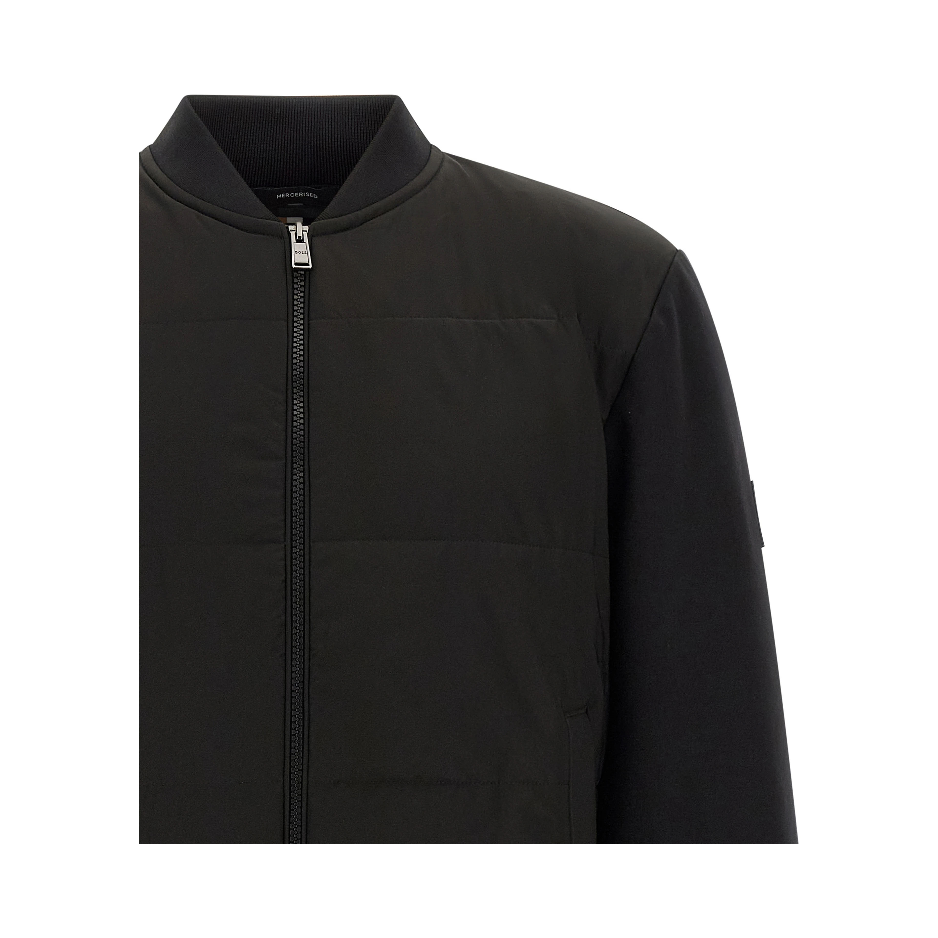 Black Cotton Sweatshirt