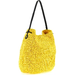 Bicolor Glass Shoulder Bag