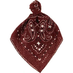 Bordeaux Cotton Scarf