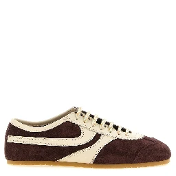 Multicolor Calfskin Low Top Sneakers