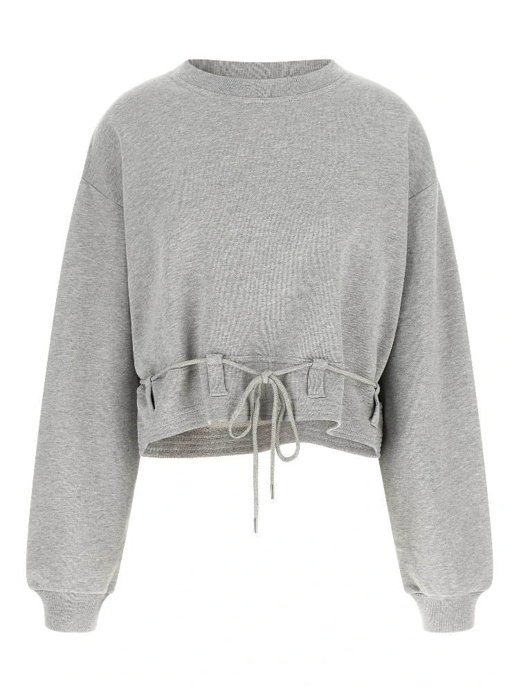 Gray Cotton Sweatshirt