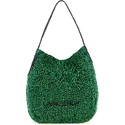 Bicolor Glass Shoulder Bag