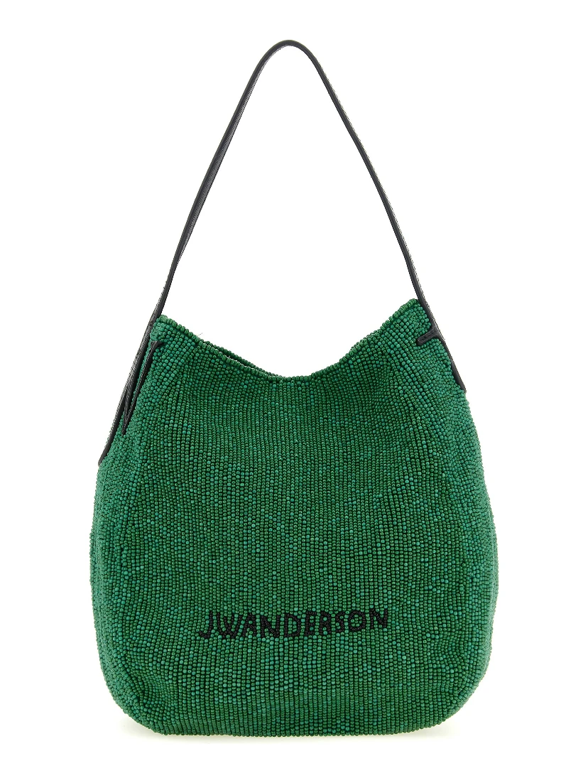 Bicolor Glass Shoulder Bag
