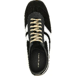 Bicolor Calfskin Athletic Sneakers