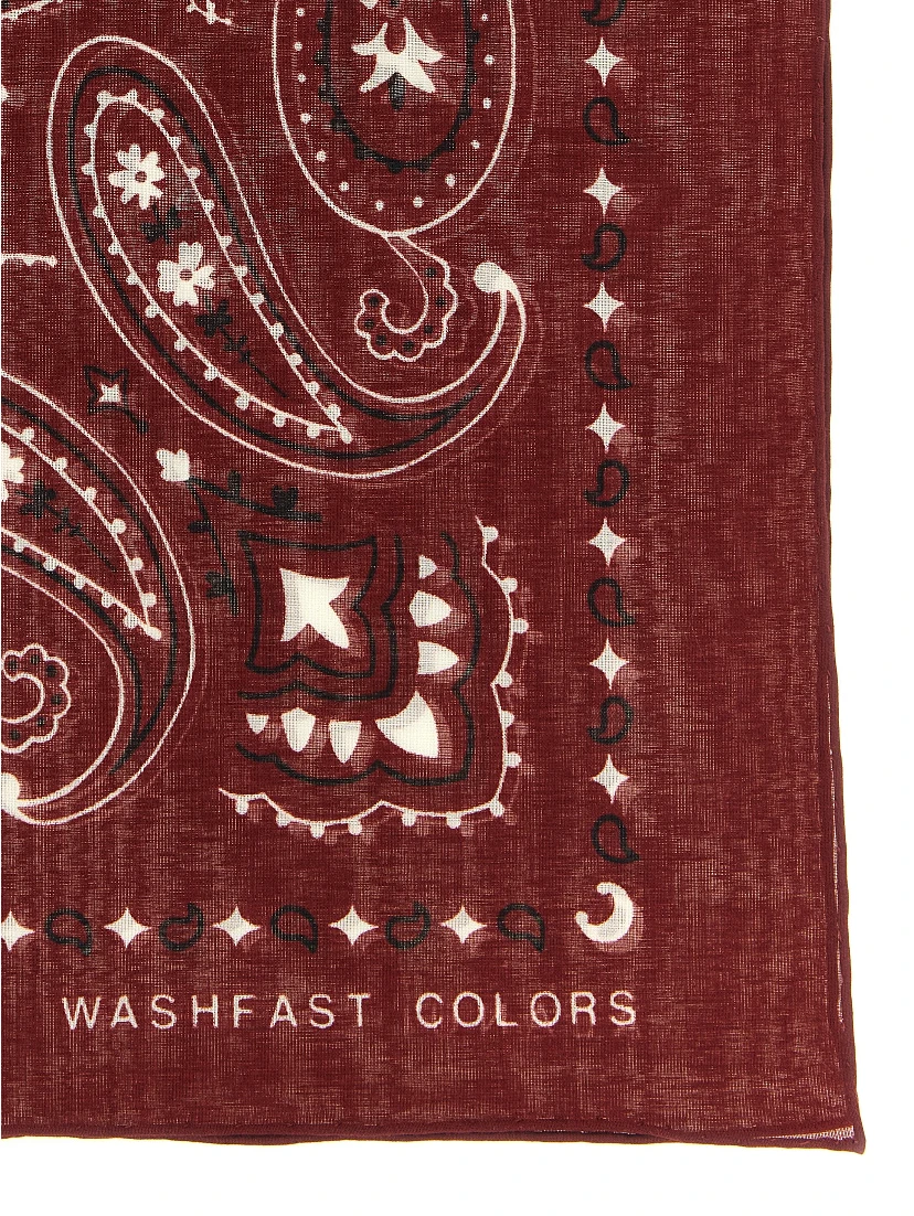 Bordeaux Cotton Scarf