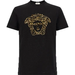 Black Cotton T-Shirt