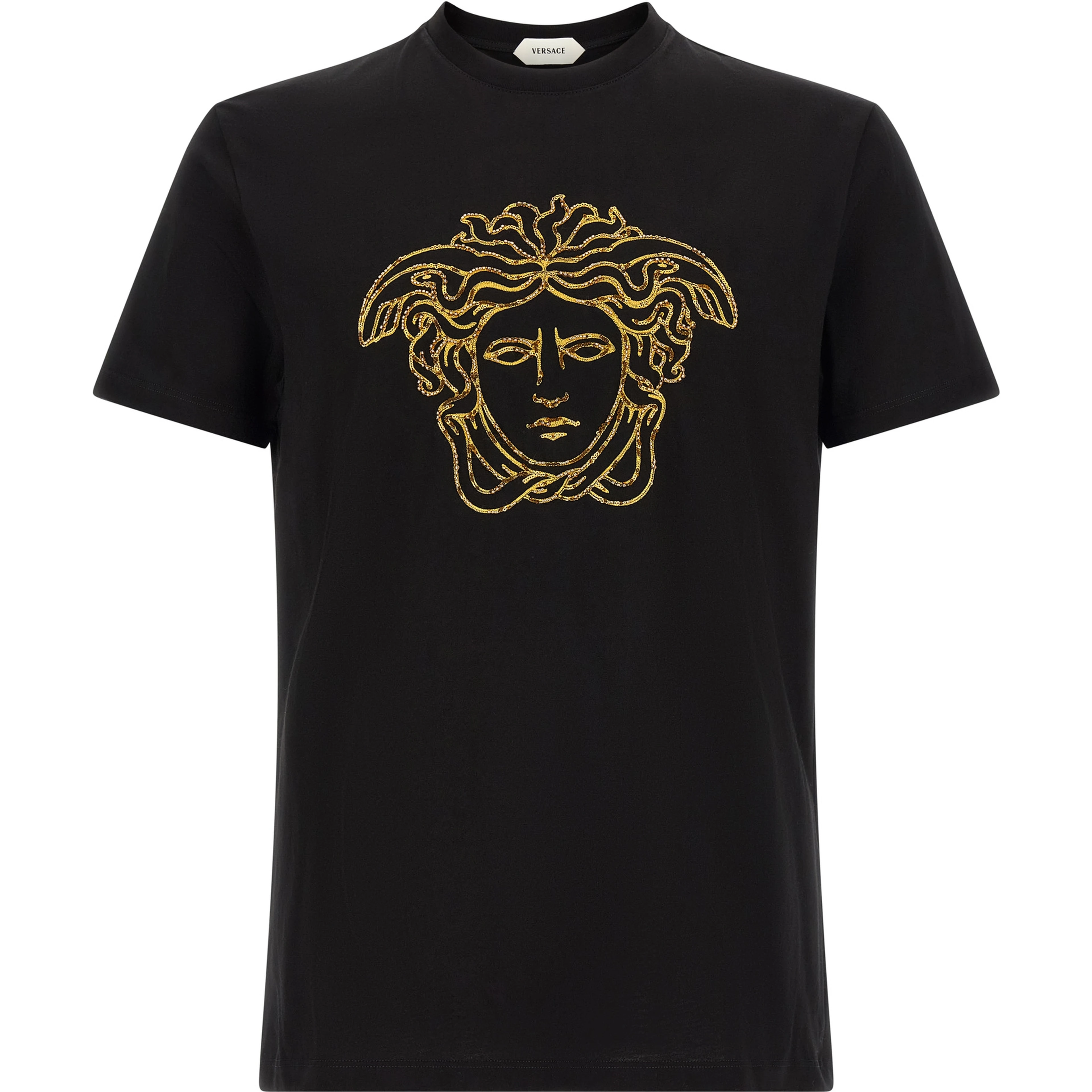 Black Cotton T-Shirt