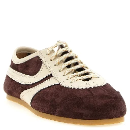 Multicolor Calfskin Low Top Sneakers