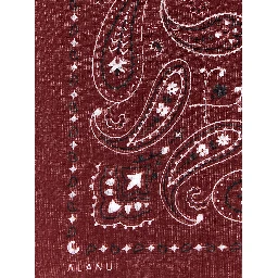 Bordeaux Cotton Scarf