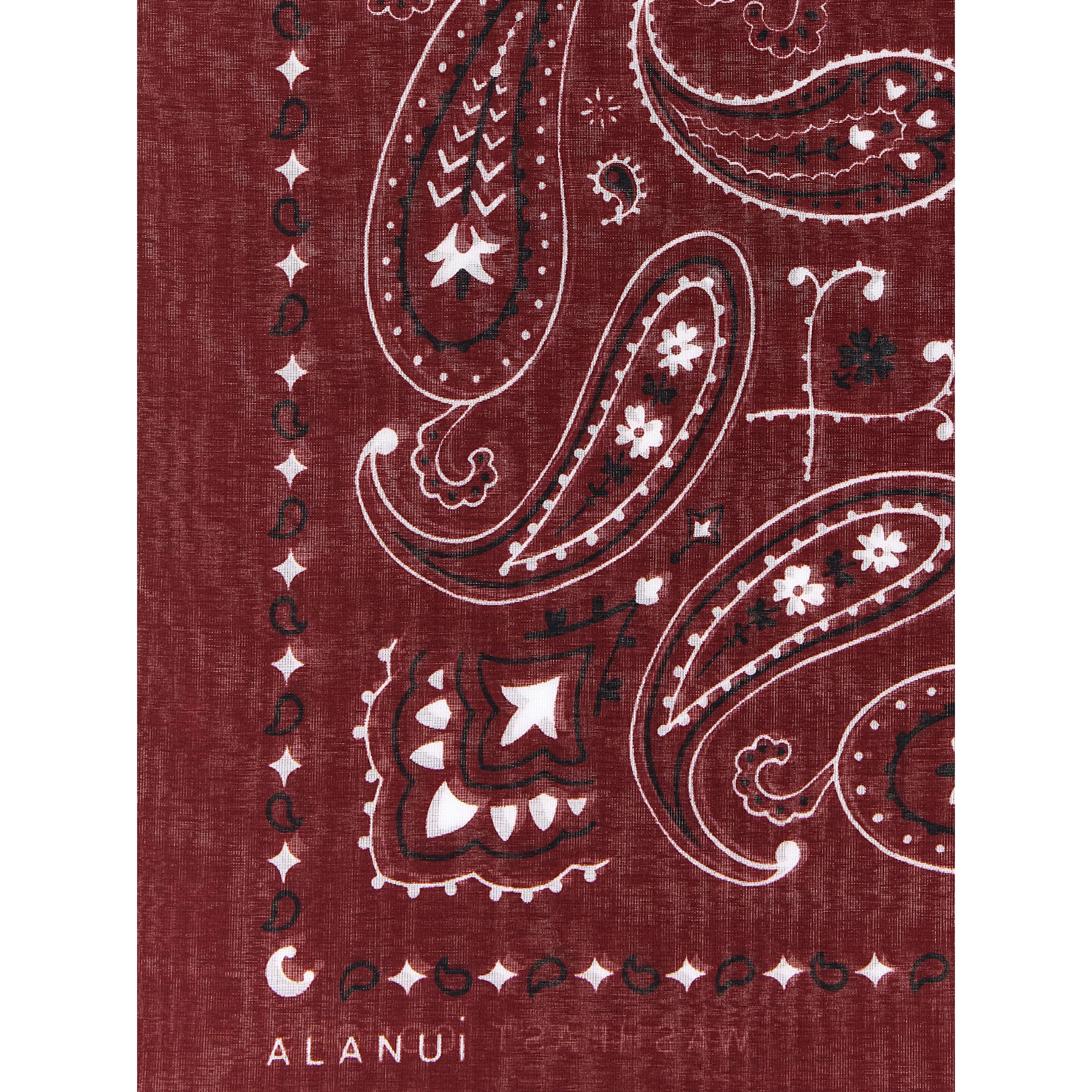 Bordeaux Cotton Scarf