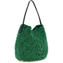 Bicolor Glass Shoulder Bag