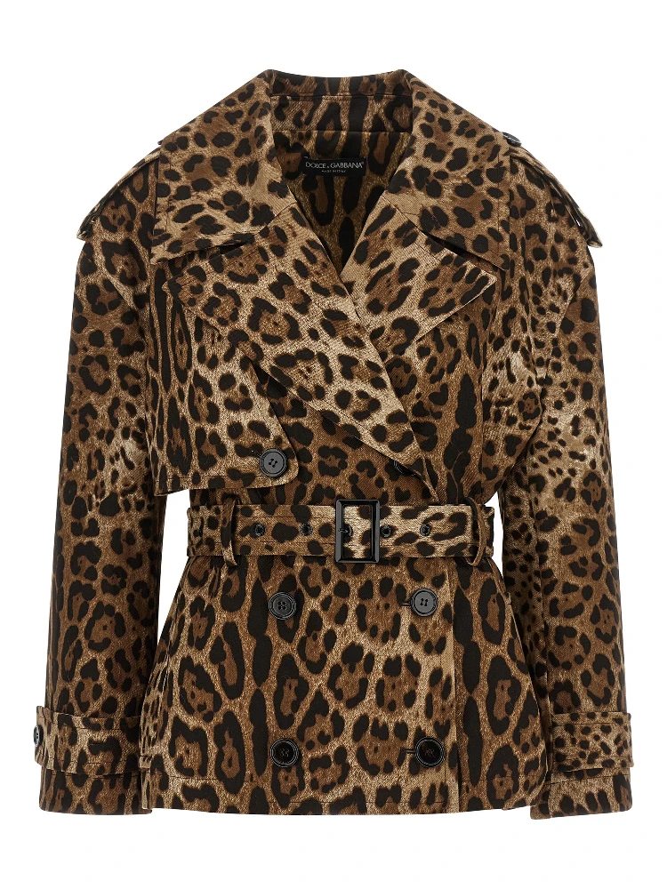 Brown Cotton Coat