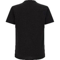 Black Cotton T-Shirt