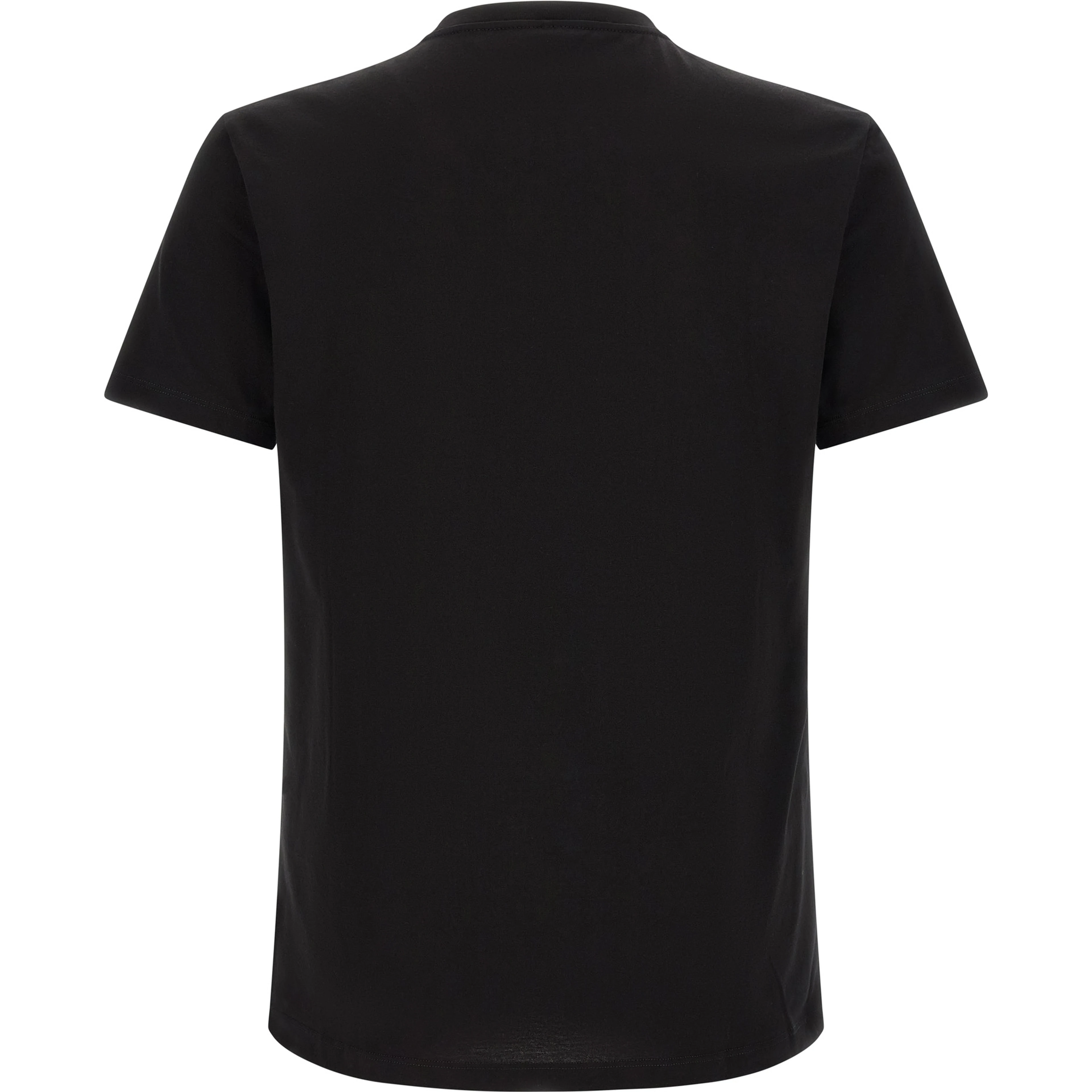 Black Cotton T-Shirt
