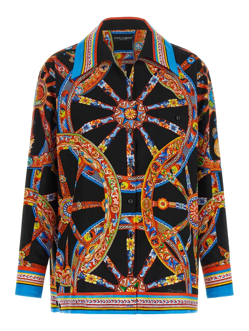 Multicolor Cotton Blouse