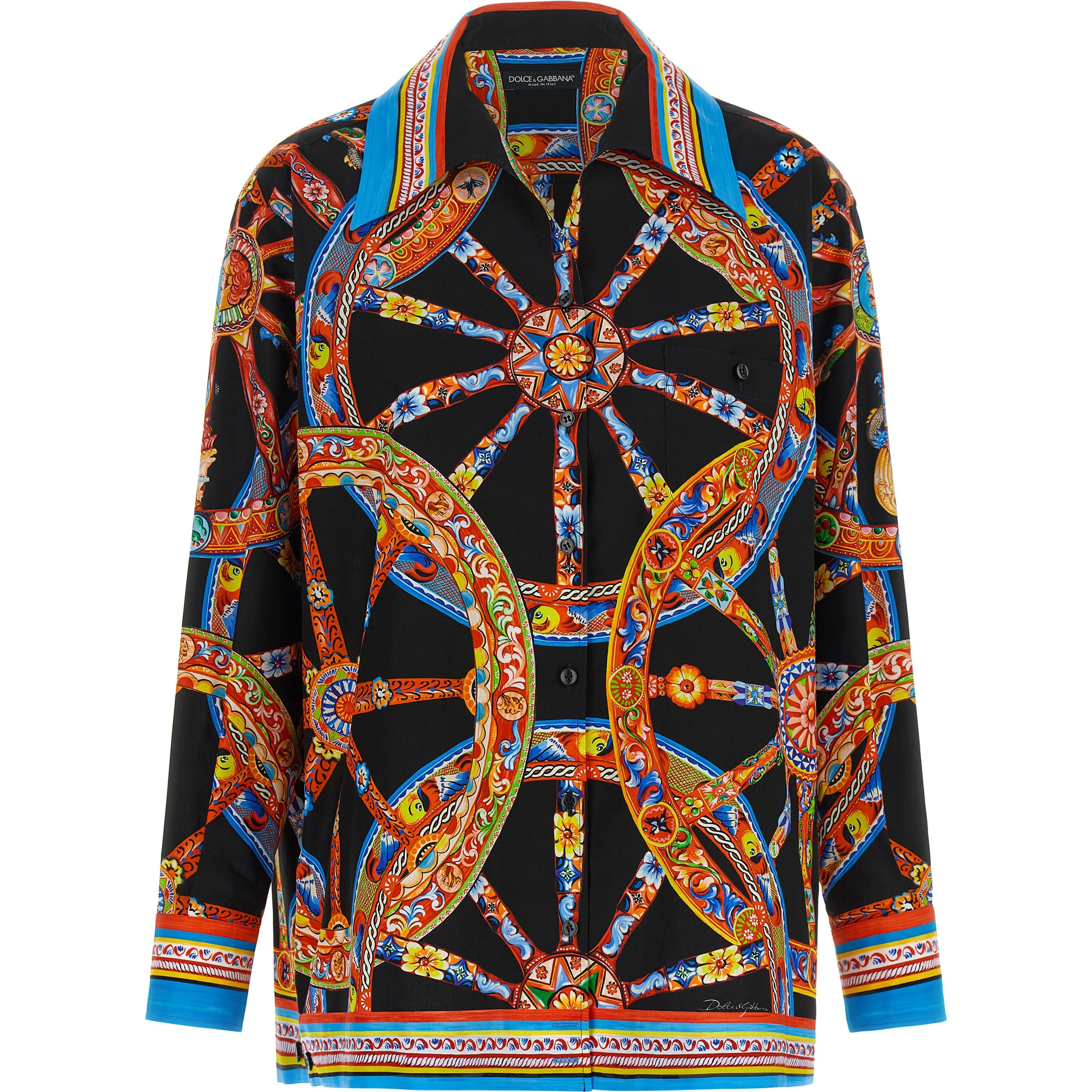 Multicolor Cotton Blouse