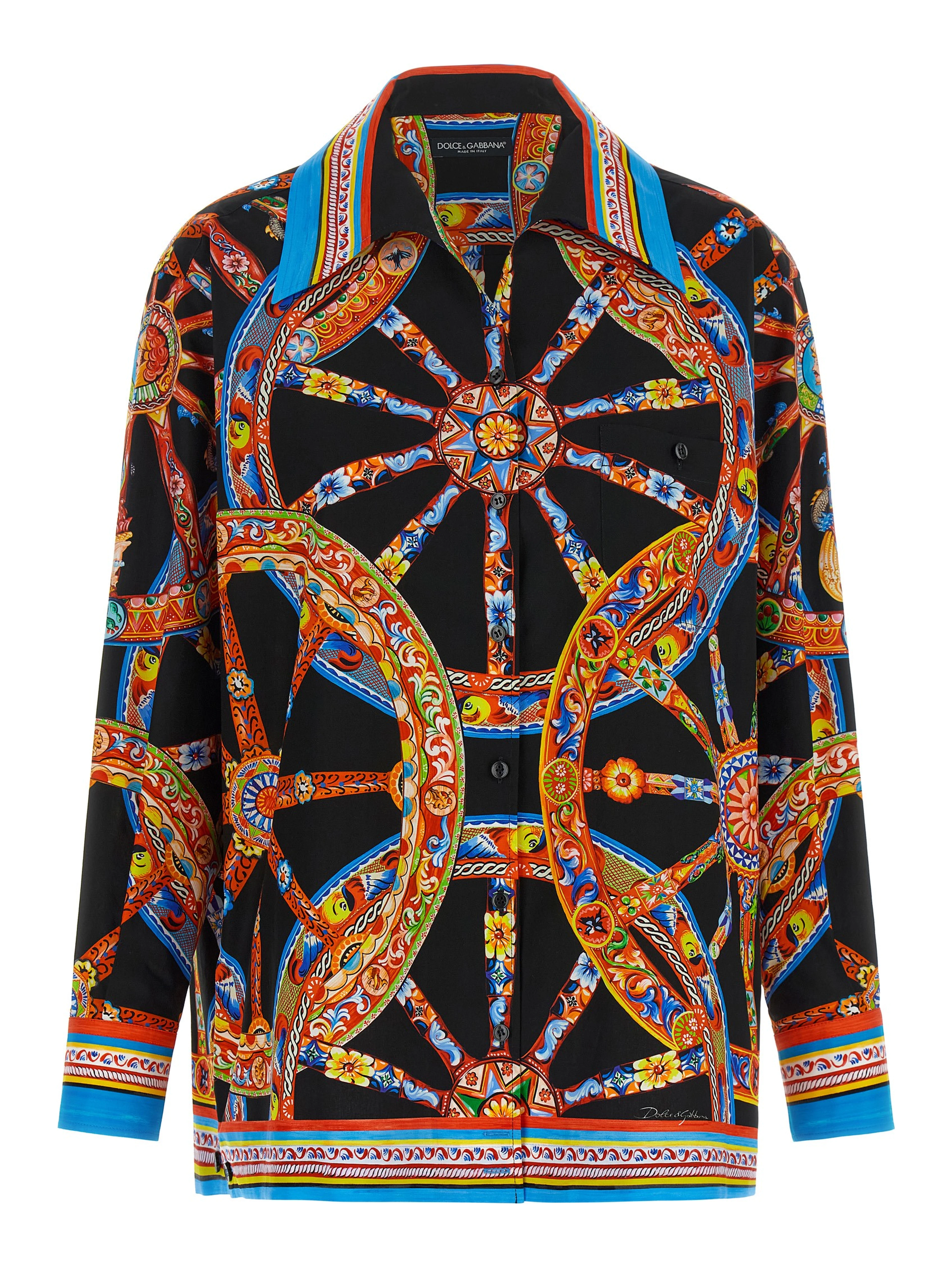 Multicolor Cotton Blouse
