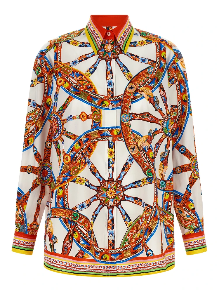 Multicolor Cotton Blouse
